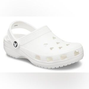 White Mickey Crocs